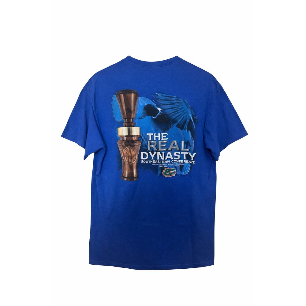 Florida Gators SEC “The Real Dynasty” Graphic Tee Blue Size L